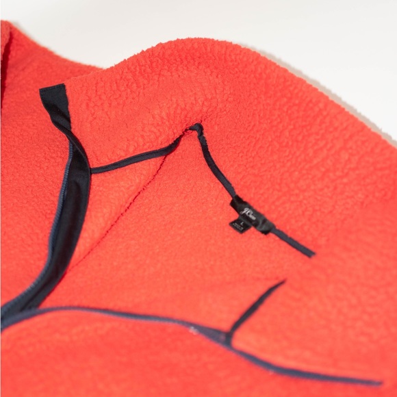 Jcrew Sherpa Unisex Zip Up Pullover - Picture 4 of 5
